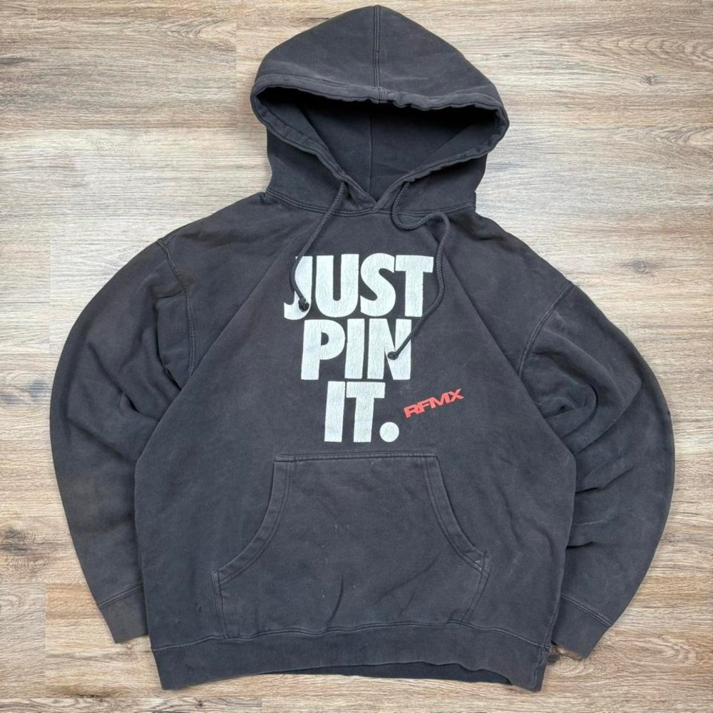 Just Pin It RFMX distressed motocross hoodie‎